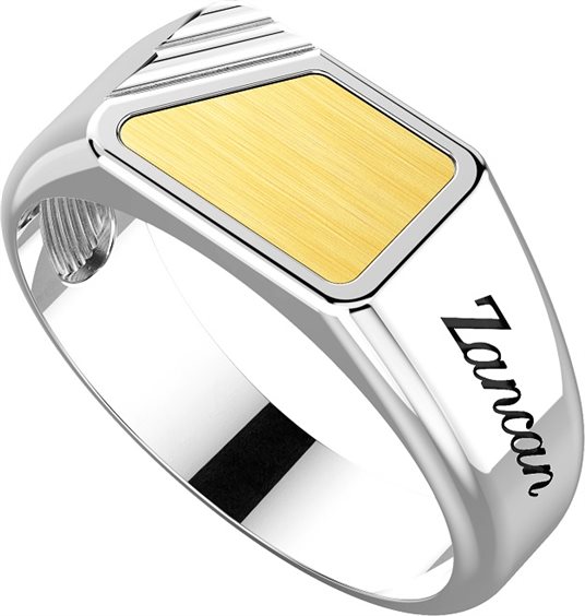 Anello Zancan Uomo in Argento ESA120G - ESA120G